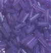 50g 10x3mm Matte Violet Tile Beads